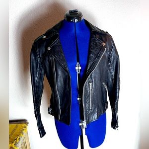 Vintage 80s Fringe leather jacket.